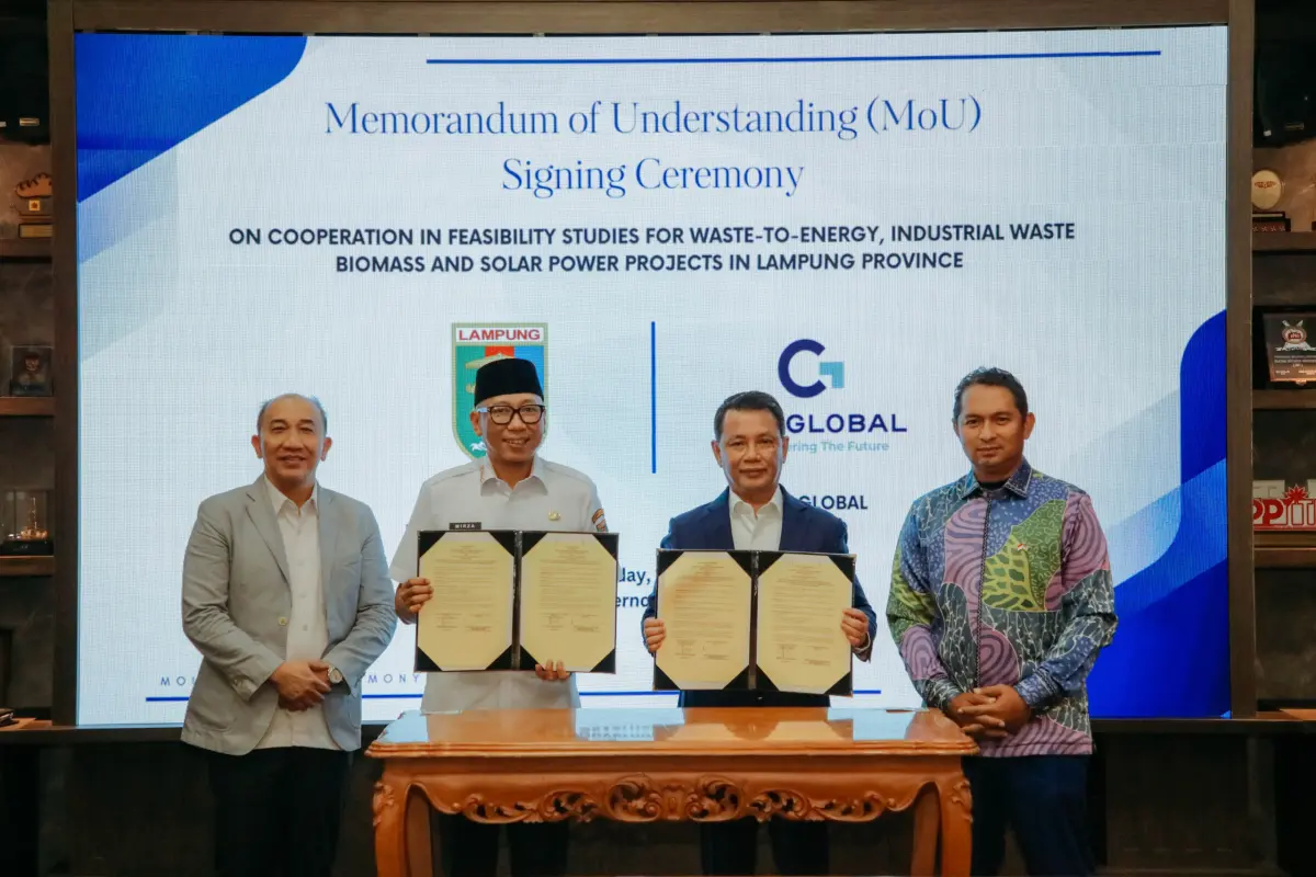 Perkuat Pengembangan Energi Hijau dan Infrastruktur Berkelanjutan, Gubernur Lampung Tandatangani MoU dengan President Citaglobal Malaysia