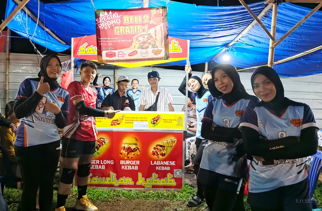 Saudian Kebab menang 3-1 atas Bintang Putri Sidodadi di 8 Besar Turnamen Karang Taruna Cup I