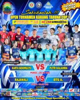 Babak 8 Besar Open Turnamen Karang Taruna Cup I Menyengit! Tim Terbaik Siap Guncangkan Lapangan Bola Voli Sidosari