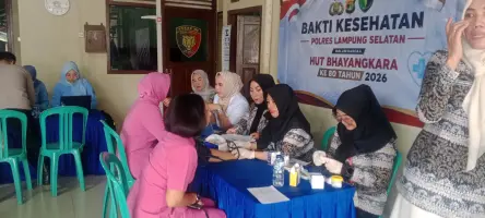 Sambut Hari Bhayangkara ke-80, Polsek Katibung Menggelar Bakti Kesehatan