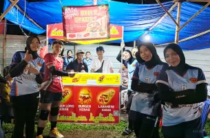 Saudian Kebab menang 3-1 atas Bintang Putri Sidodadi di 8 Besar Turnamen Karang Taruna Cup I